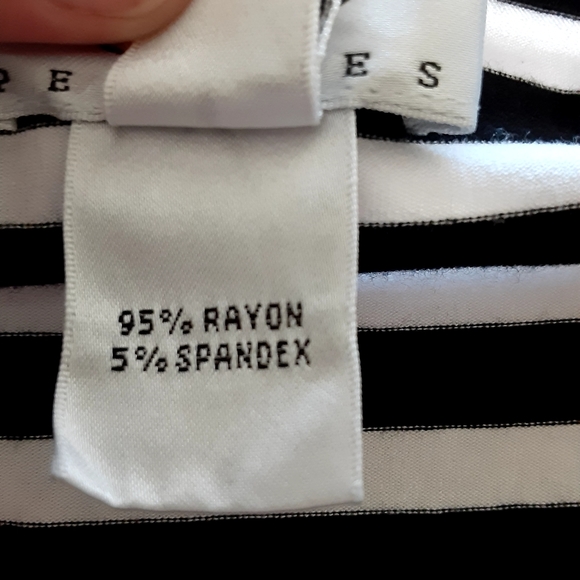 Talbots Petites Striped 3/4 sleeve, Cute and Comfortable - Picture 7 of 7